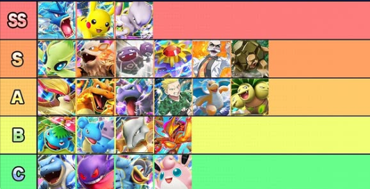 pokemon tcg pocket tier list