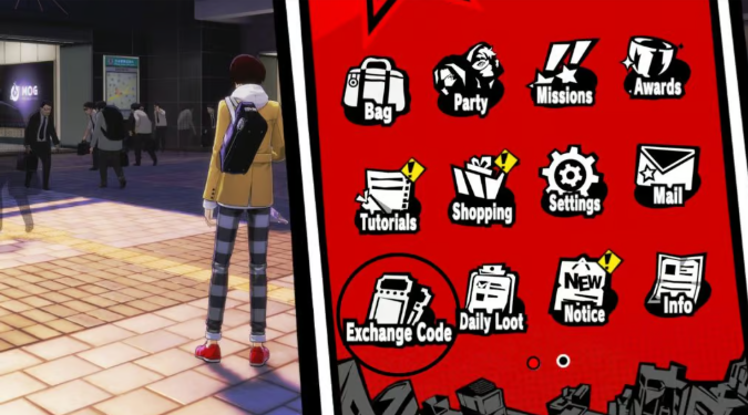 persona 5 the phantom x codes