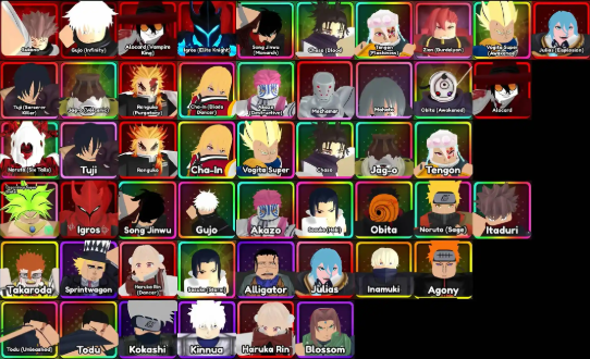 anime vanguards value list.png